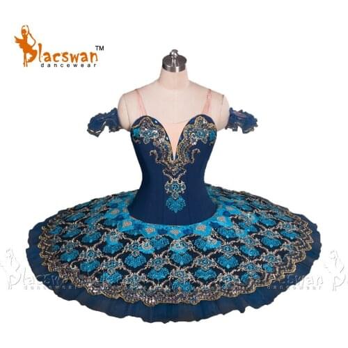 Dance Troupe Professional Tutu Navy Blue BT888 Tutu Ballet Professional Adult Pancake Classical Tutu Costume Nutcracker Girls
