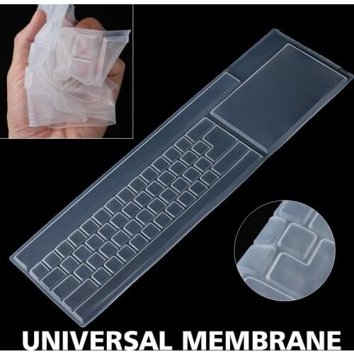 For Common Keyboards Dustproof Desktop Computer Keyboard Skin Protector Film Waterproof Universal Keypad Clear Protecters