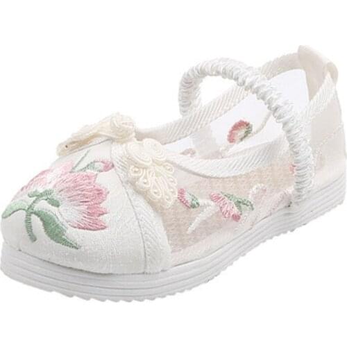 2021 Girls Sandals Mesh New Arrival Fair Maiden Summer Kids Hollow Princess Comfortable High Quality Casual Shoes Lightweight