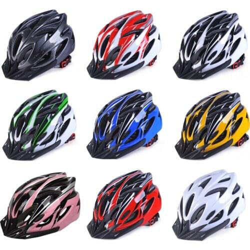 Professional Road Mountain Bike Helmet with Glasses Ultralight DH MTB All-terrain Bicycle Helmet Sports Riding Cycling Helmet