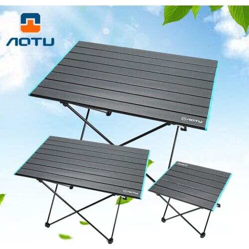Bearing 20Kgs Outdoor Mini Folding Table Portable Mountaineering Camping Barbecue Aluminum Alloy Small Table Easy Carry