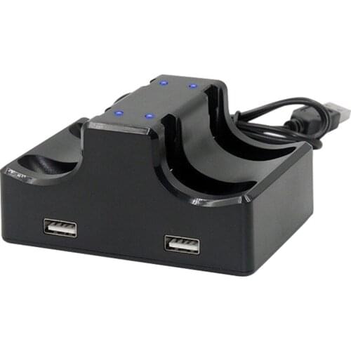 Gamepad Charger Four-seater Charger Left And Right Handle Charger Suitable For Nintendo Switch Game Console Controller Charging