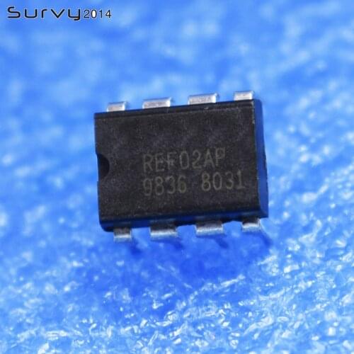 1PCS/5PCS REF02AP DIP-8 REF02A REF02 +5V Precision VOLTAGE REFERENCE IC diy electronics