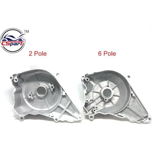2 6 Poles Down Engine Magnetor Side Cover 50CC 70CC 110CC 125CC Taotao ZongShen Lifan Dirt Bikes Pit Bike Parts ATV Quad Parts