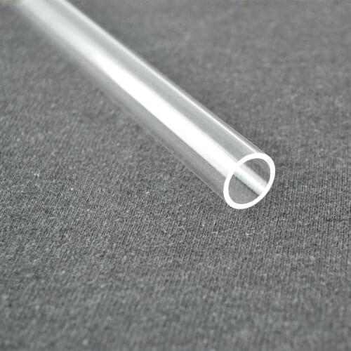 64pcs OD12x1x1000mm Acrylic Clear Tube Extruded Perspex Pipe Process Material Aquarium Products PMMA Home Decor towel bar