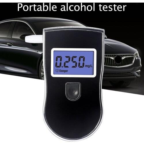 Digital Breath Alcohol Tester Detector Car Breathalyzer Wine Alcohol Test Tool Breathalyzer Tester Inhaler Alcoholmeters