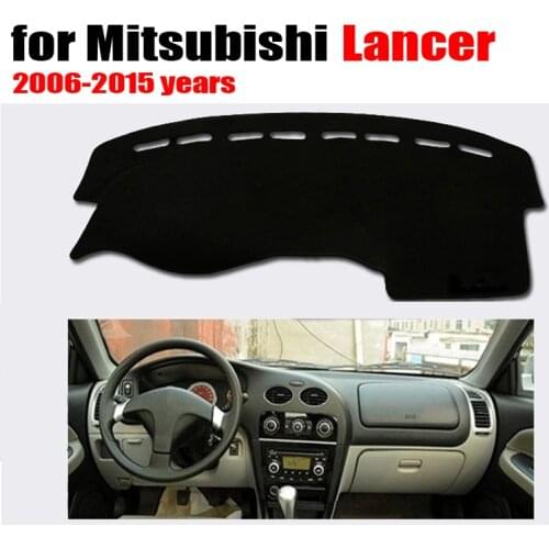 Car dashboard mat/pad For Mitsubishi Lancer 2006-2015 Instrument platform desk pad car accessories