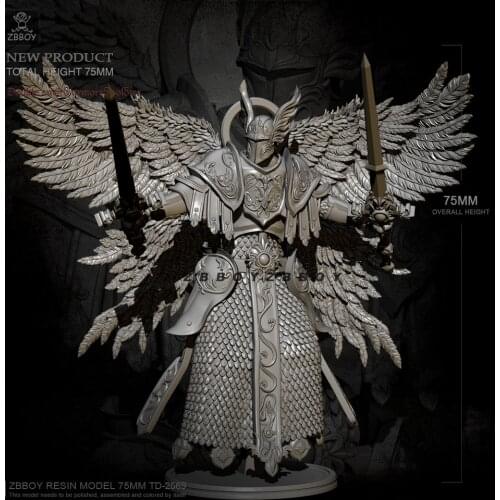 H75mm 1/24 Resin Model kits figure DIY toy self-assembled TD-2569