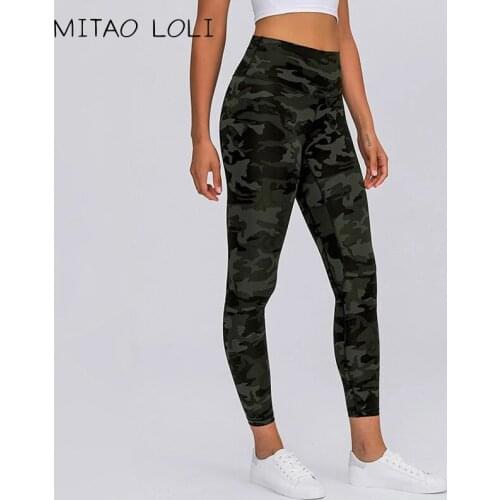 MITAO LOLI CLASSIC 4.0 Camo-Geometric Fitness Workout Leggings Women Naked Feel 7/8 Length Squat Proof Gym Sport Tights