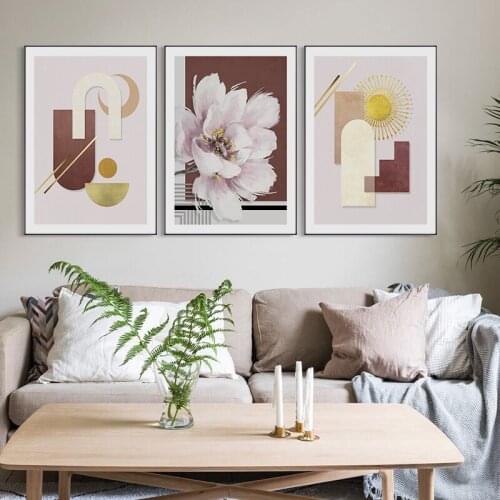 5D Diamond Painting Flowers Geometry Home Decor Art Modern Bedside Background Classic Poster Cross Stitch Kit Room Decoration