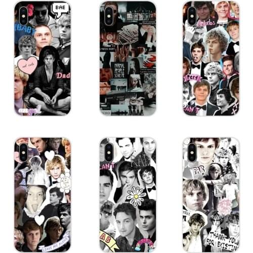 Evan Peters collage Accessories Phone Cases Covers For Xiaomi Mi4 Mi5 Mi5S Mi6 Mi A1 A2 5X 6X 8 9 Lite SE Pro Mi Max Mix 2 3 2S