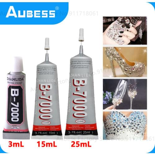 B-7000 Glue B7000 Multi Purpose Glue Adhesive Epoxy Resin Repair Cell Phone LCD Touch Screen Super Glue B 7000 Adhesives Hot
