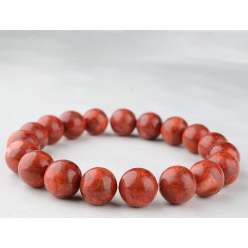 Red Sponge Coral round gems stone beads Strands 15" 18-20mm