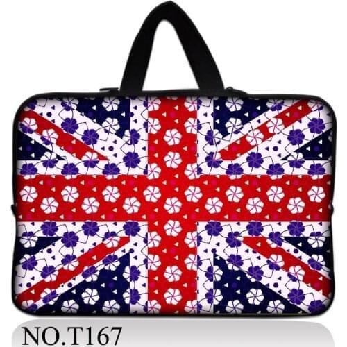 UK Flag Laptop Case Sleeve Notebook Bag for Macbook Air Pro 11 12 13 14 15 16 13.3 15.4 15.6for Lenovo Xiaomi HP Dell Huawei Mac