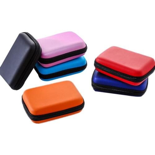 2.5" HDD Bag External USB Hard Drive Disk Carry Mini Usb Cable Case Cover Pouch Earphone Bag for PC Laptop Hard Disk Case New