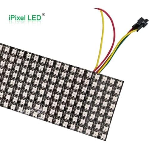 Flexible P10 LED SK6812/WS2812B matrix