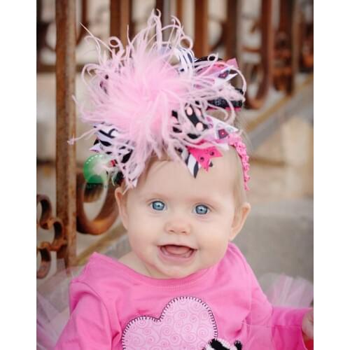 HOOYI fashion Christmas Girls' Accessories baby headwear headbands gift