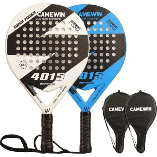 Good Quality Carbon Beach Racket Board Tennis Racket Padel Tenis De Disenador with EVA Foam for Amateur Junior