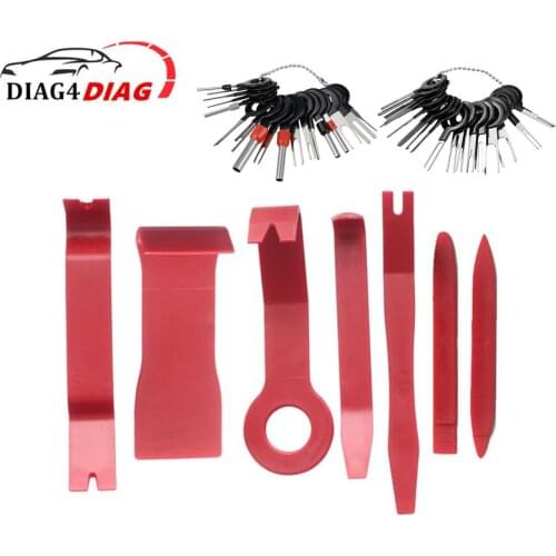 Auto Door Panel Trim Removal Kits 38pcs Car Terminal Plug Navigation Disassembly Tools Trim Car Door Radio Audio Dashboard