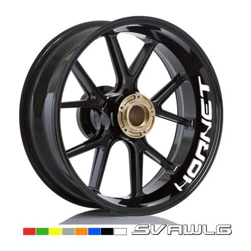 New high quality Fit Motorcycle Wheel Sticker stripe Reflective Rim For Honda Hornet 250 900 400