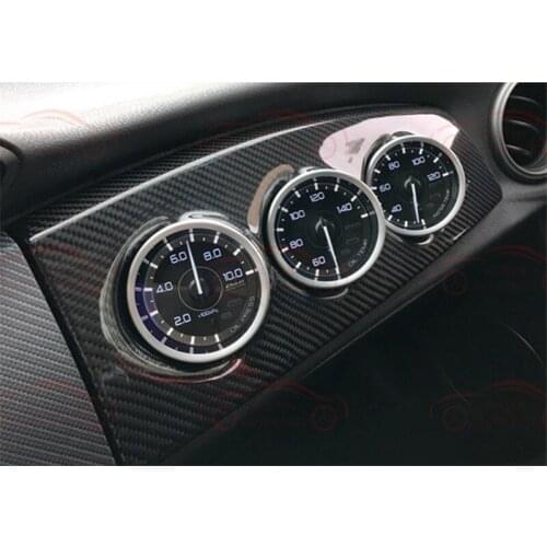 Suitable for Toyota GT86 Subaru brz carbon fiber interior trim, triple watch seat, interior trim, instrument seat