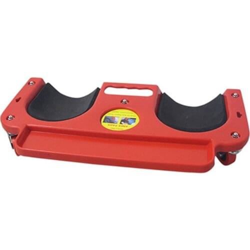 Rolling Knee Protection Pad with Wheels Built in Foam Padded Creeper Platform Laying Tile or Vinyl Auto Repair Protecting Knees