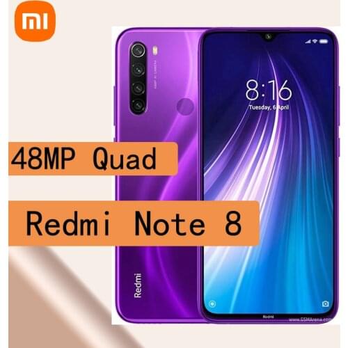 Celular Xiaomi Redmi Note 8 smartphone Snapdragon 665 48MP 4000mAh 18W Fast Charge