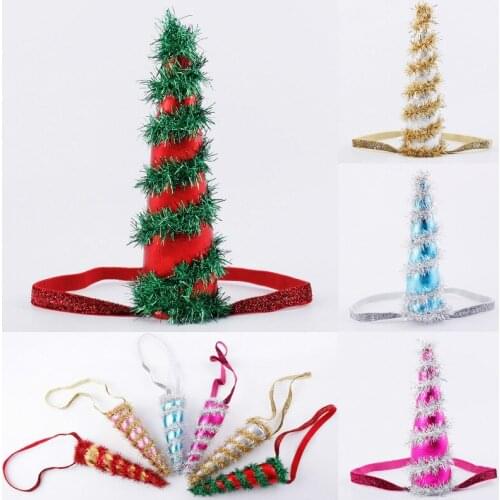 Halloween Decoration Wedding Decoration kid Baby Girl Head Accessories Magical Horse Horns Party Christmas Cosplay