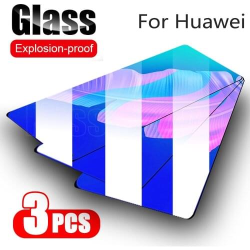 3 PCS Screen Protector for Huawei Y7p Y 7 p Y7 pTempered Glass for Huawei Huawey Y6p Y 6 p Y6 p2020 Y5p Y 5 p Y5 p Glas Film