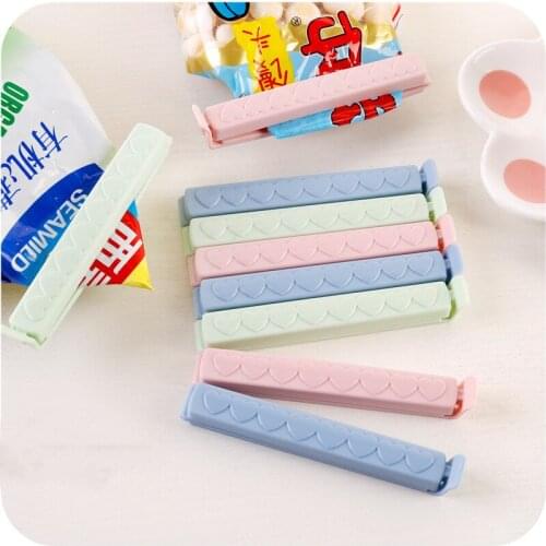 Kitchen Storage Food Bag Sealing Clip Moisture-Proof Seal Clip Portable Storage Supplies Abs Food Preservation