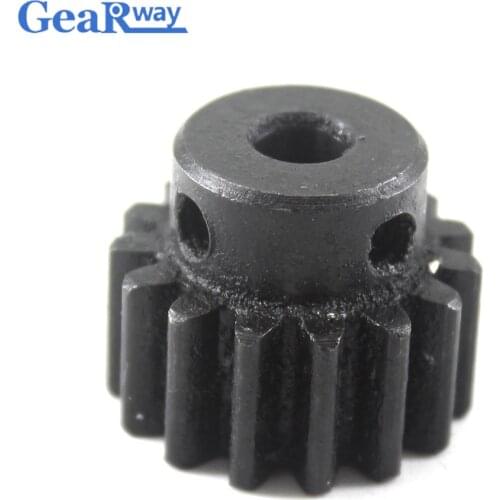 Gear Wheel Metal 1.5Module 12T 45Steel Spur Gear pinion 5/6/6.35/7/8mm Bore 1.5 Mould 12Teeth Metal Gear Wheel Pulley for Motor