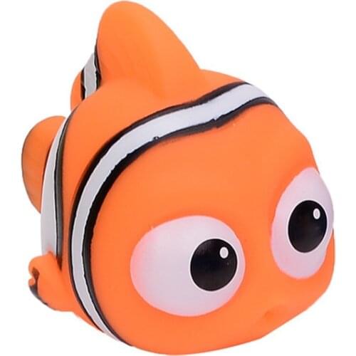 1 Pcs Baby Bath Toys Funny Squeeze Sounding Debling Toys Kids Float Water Tub Rubber Bathroom Play Animals