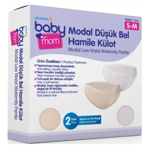 Babys Mom Modal Belly Under 2 Cotton Maternity Underwear Women Panties Pregnant Women Short Pants Pregnancy Wear Low Waist