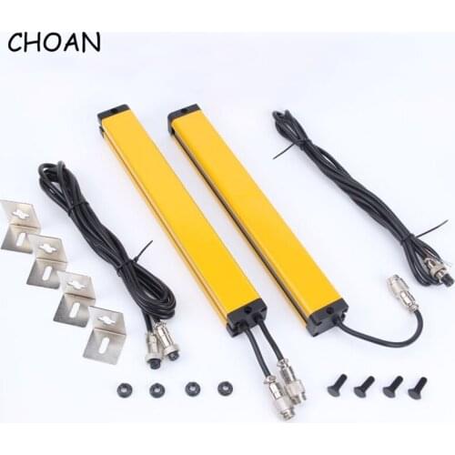 CHOAN SN2012T 20mm 12 beams punch protector Infrared sender receiver Safety light curtain Safety grating Photoelectric switch