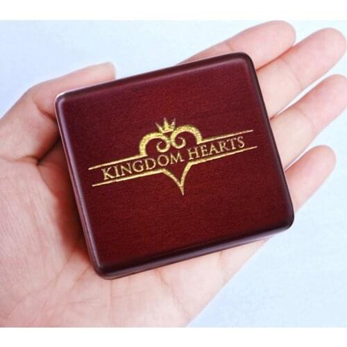 Handmade Wooden Kingdom heart Music Box Birthday Gift For Christmas Valentines day special gifts for lovers, childrens B