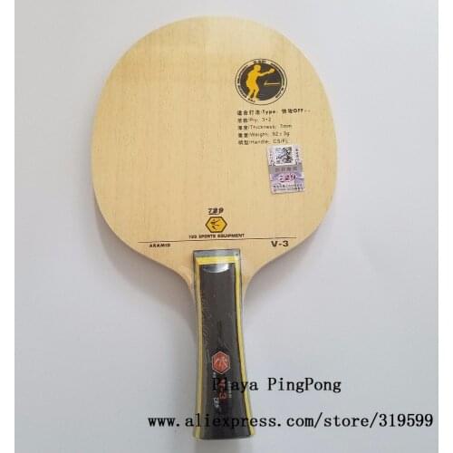 RITC 729 Friendship V-3 (V3, V 3) Wooden Arylate-Carbon OFF++ Table Tennis carbon Blade for PingPong Racket
