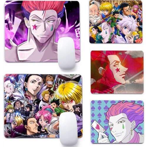 Hisoka Hunter x Hunter Game Mouse Pad Non-Slip Rubber Base Waterproof Office Mouse Pad Deskpad Desk Mats