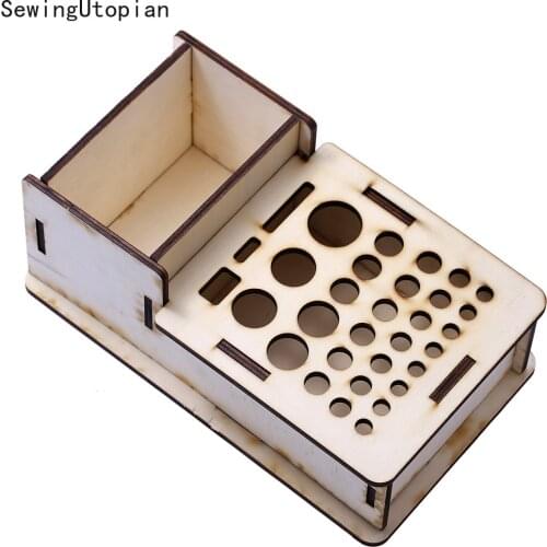 Leather Tool Storage Rack Frame Hand-stitched Rack Punch Seal Tool Storage Table Diy Craft Stamping Punching Tools Box