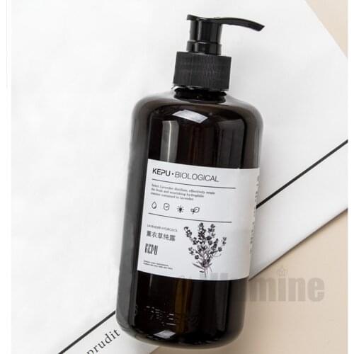 Natural Lavender Lotion Toner Balance Oil Control Desalinate Acne Print 500ml Skin Care Sprayer Beauty Salon