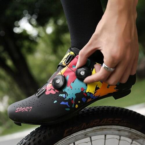 New Cycling Shoes Men Spd Sport Bike Sneakers Hombre Professional Mountain Road Bicycle Shoes Triathlon Sapatilha Ciclismos