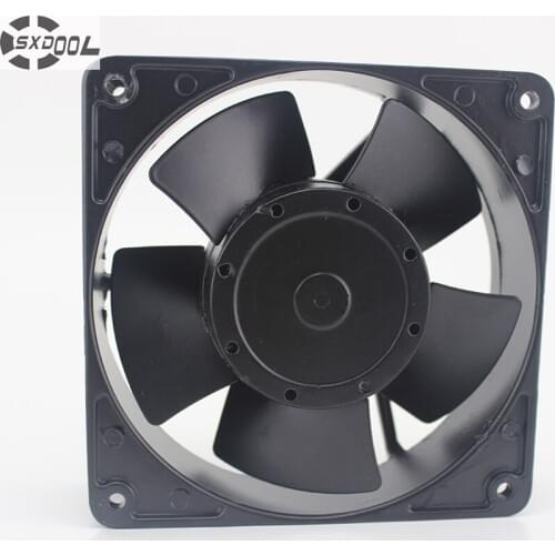 SXDOOL cooling fan 220V UHS4556M 20/18W 12038 12CM high temperature all-metal cooler