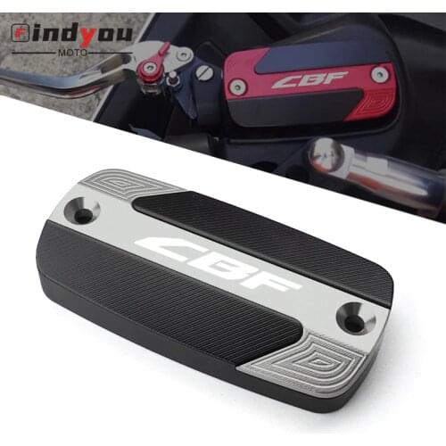 Motorcycle Front Fluid Reservoir Brake Cap Cover For Honda CBF 500 600 2004-2007 CBF 600S 2004-2014 CBF 1000 2006-2012