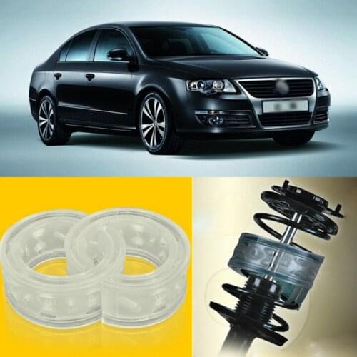 2pcs Power Front /Rear Shock Suspension Cushion Buffer Spring Bumper For Volkswagen Magotan