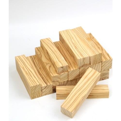 Genuine Bethlehem Olive Wood Knife Scales Blanks Pen Turning Blanks Highly Figured