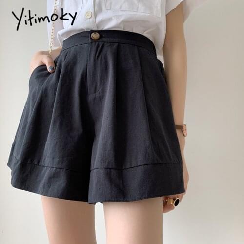 Yitimoky Women's High Waist Shorts