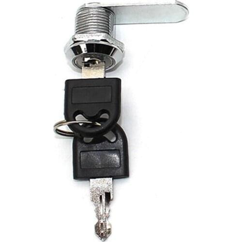 16/20/25/30mm 2 Keys Safe Cam Lock Office Door Cabinet Box Cupboard Lock Letter Wardrobe Safety Drawer Locker