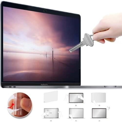 Screen Protective Guard Cover Film for Apple Macbook 12 Inch A1534 Anti-Scratch 9H Transparent Laptop Protective Film