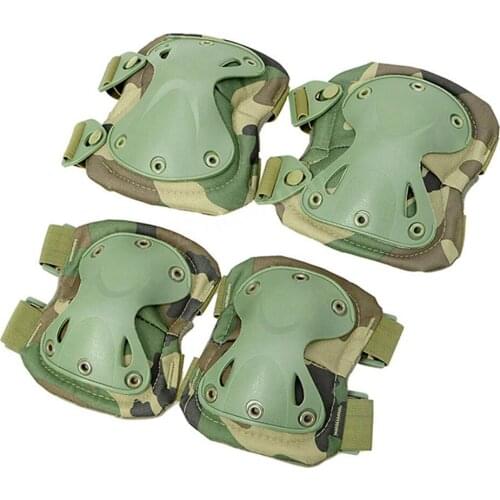 Safety Protective Protective Kneepad & elbow Airsoft Military Tactical Sports keenling Sports Hunting Skate Scooter knee pads