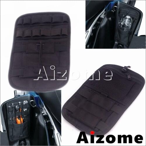 Motorcycle Hard Saddlebags Organizer Storage Case For Harley Touring Road King Street Electra Glide 94-19 Indian chieftain 14-18