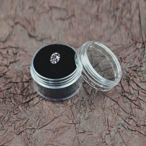 0.5 / 1 / 2 / 3CT D Color VVS1 White Round Excellent Cut Moissanites Loose Stone Grade Test Positive Lab Diamond